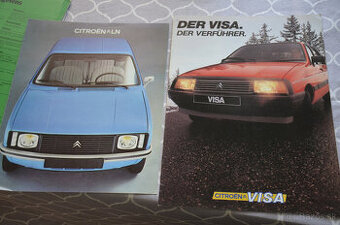 Prospekty Citroen, Peugeot