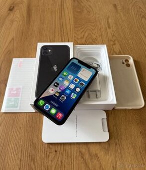 iPhone 11 64 gb Black - komplet príslušenstvo, záruka
