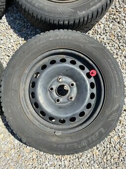 Na predaj plechové disky s pneu 195/65 R15 – Škoda, VW, Seat