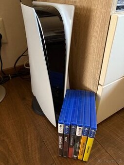 Predam PS5 + 1TB SSD + hry + nabijacka + headset