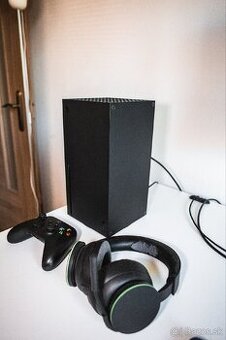 XBOX SERIES X 1TB SSD + Xbox slúchadlá