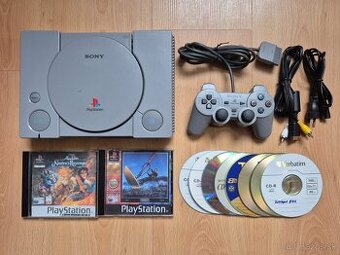 Predám Playstation 1 + 10 hier zadarmo