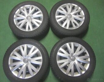 Kolesá zimné volkswagen GOLF rozteč 5x112 205/55 R16 dunlop