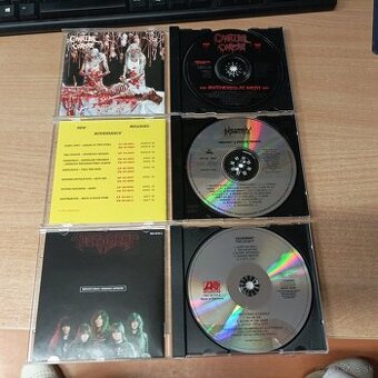 CD Cannibal Corpse, Testament, Indestroy