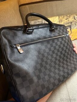 Louis Vuitton Damier Graphite MM Porte Document Business Bag