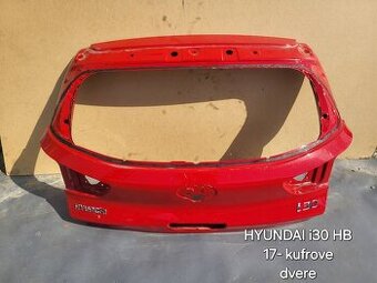Hyundai i30 HB 17 kufrove dvere