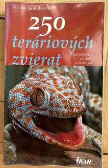 Kniha 250 teráriových zvierat Ariane Janitzkiová za 5eur