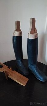 Vojenské jazdecké čižmy, r. 1937, veľ. 40 - 1