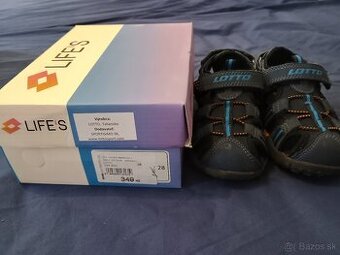 Sandále chlapčenské 28