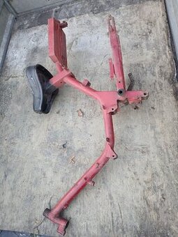 Babetta 210 rám za odvoz - červený