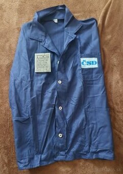 RETRO pracovný odev ČSD - 1