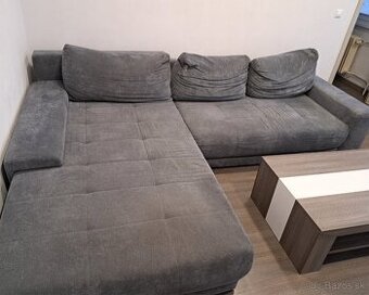 Veľká rohová sedačka