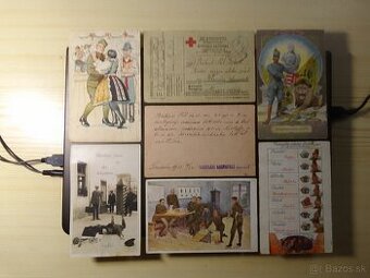 Predám pohľadnice písané z vojny rok 1913.1915. ..1944