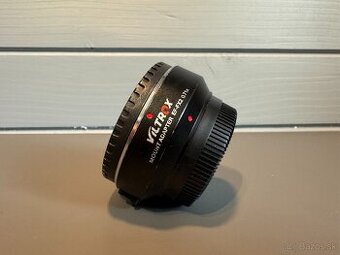 Speed Booster pre Canon EF na Fuji X-Mount 0.71x