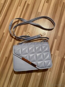 Nová svetlomodrá elegantná crossbody kabelka
