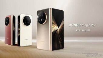 Novinka najtensi vyklapaci telefon Honor Magic V5 z Alzy