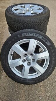Originální ALU kola Audi A6 Allroad R17 5x112 včet