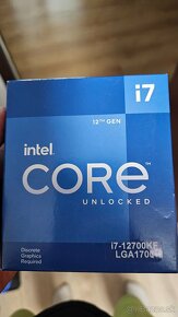 Intel core i7 12700kf
