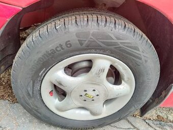 Kolesa + Continental gumy 175/70 R13 82 T (Letne) SEAT