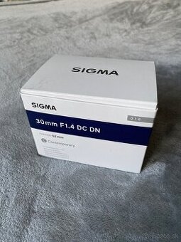 SIGMA DC 30mm f1.4 DN Contemporary Sony E-mount