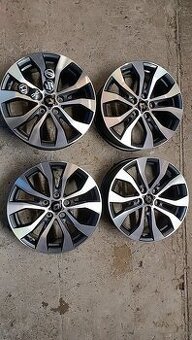 R17 5x114,3 mm ALU disky antracitovo-leštené