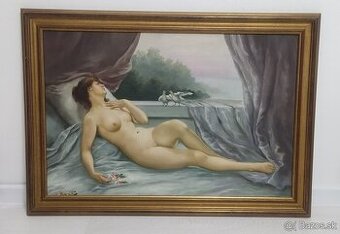 Venuša- olejomaľba- AKT
