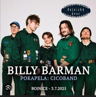 Billy barman, bojnice 03.06