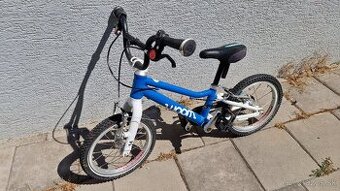 Woom 2 modrý 14" bicykel