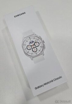 Samsung Galaxy Watch8 classic WiFi biele
