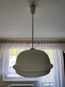 Retro luster z opálového skla