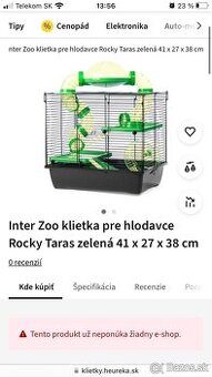 Klietka pre škrečka, myš, hlodavca