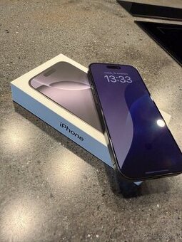 iPhone 16 pro 256gb BLACK TOP STAV