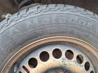 Zimné pneu+disky  r.16