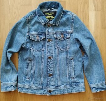 Chlapcenska riflova bunda velk.128