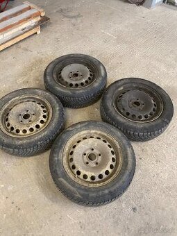 Predám plechové disky 5x112r15