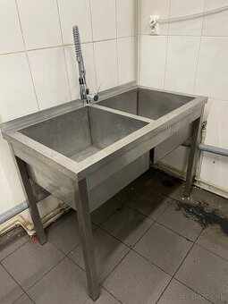 Nerezový gastro dvojdrez