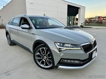 Škoda Superb III Scout 2.0TDI 140kw s automatickou prevodovk