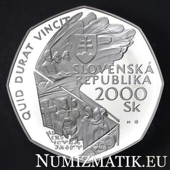 Hľadám do rodinnej zbierky mincu 2000 Sk Bimilénium – Serióz