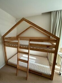 Poschodová posteľ Domček - 1