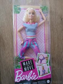 Bábika Barbie Made to move 2