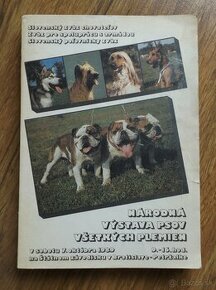 katalog - Národná výstava psov všetkých plemien, r. 1989