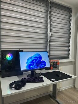 herný pc setup
