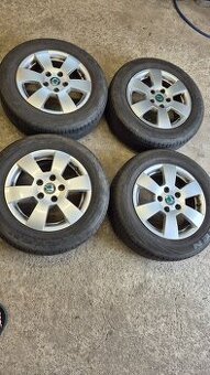 195/65R15 Hliníkové disky Octavia 2