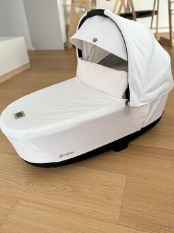 CYBEX Vana hlboká Priam 4.0 Lux Carry Cot Off White Platinum