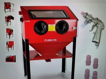 Pieskovaci box 220l
