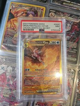 Pokemon - Origin Forme Palkia VSTAR (GG67) PSA 9