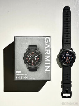 Epix PRO 47mm, titán, zafír