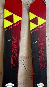 Juniorské lyže Fischer The Curv, dl.130+ palice