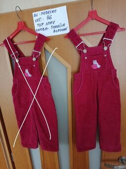 Zateplené mencestrove nohavice na traky zn.Modelko