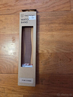 Remienok na Samsung 22mm kovový ružovo hnedý